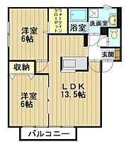 グランメール・キヨミＣ 101 ｜ 青森県弘前市大字取上5丁目（賃貸アパート2LDK・1階・57.60㎡） その2