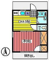 ＫＴハイツ 102 ｜ 埼玉県さいたま市浦和区本太5丁目12-15（賃貸アパート1DK・1階・26.00㎡） その2