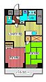 なかまち壹番館6階11.9万円