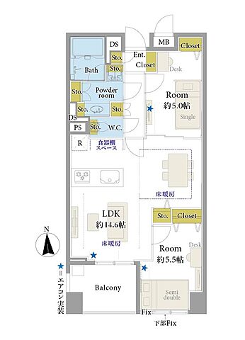 間取り ベラカーサ秋葉原 10階/-