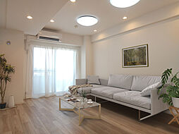 マートルコート調布第2 3LDKのリビング/ダイニング