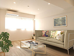 三鷹コーポラス 2LDKのリビング/ダイニング