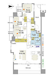 間取図画像 3LDK