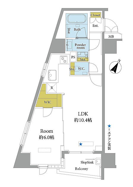 LDK+ROOM 専有面積40.98m2)/1LDK