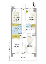 間取図画像 2SLDK