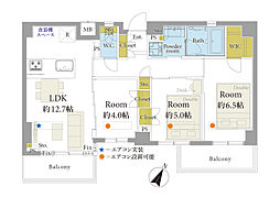 間取図画像 3LDK
