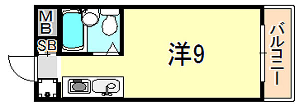 兵庫県神戸市垂水区清水が丘３丁目(賃貸マンション1R・3階・20.40㎡)の写真 その2