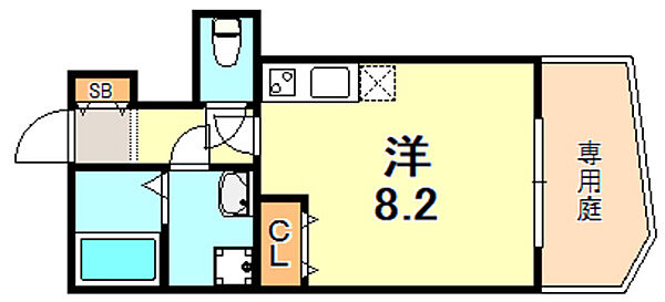 兵庫県神戸市垂水区山手４丁目(賃貸アパート1R・1階・24.02㎡)の写真 その2