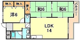 兵庫県神戸市垂水区五色山７丁目（賃貸マンション3LDK・1階・68.04㎡） その2