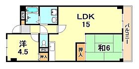 兵庫県神戸市垂水区瑞穂通（賃貸マンション2LDK・3階・55.00㎡） その2