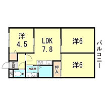 兵庫県明石市二見町東二見（賃貸マンション2LDK・1階・51.84㎡） その2