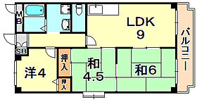 兵庫県神戸市垂水区五色山７丁目（賃貸マンション3LDK・1階・55.00㎡） その2