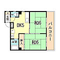 西新町マンション5階4.3万円