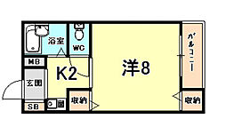 阪急神戸本線 武庫之荘駅 徒歩24分