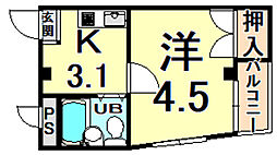 阪神本線 武庫川駅 徒歩1分 3階/-