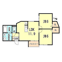 山陽電鉄本線 西新町駅 徒歩20分の賃貸アパート