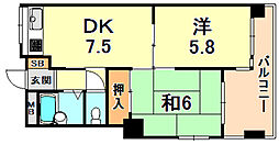 阪急神戸本線 六甲駅 徒歩4分 2階/-