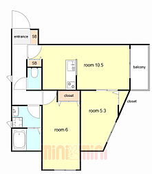 阪急神戸本線 六甲駅 徒歩8分 2階/-