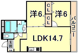 阪神本線 西宮駅 徒歩17分 1階/-