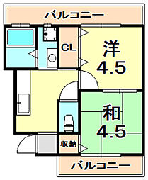 阪急神戸本線 六甲駅 徒歩13分 2階/-