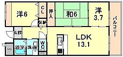 阪急神戸本線 西宮北口駅 徒歩16分