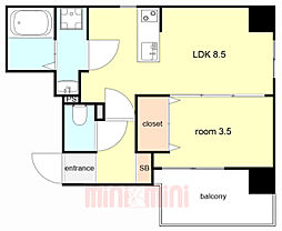 神戸市西神・山手線 湊川公園駅 徒歩3分 8階/-