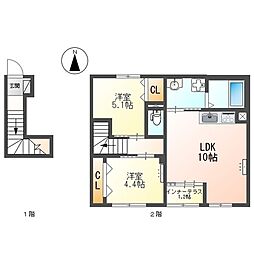 JR東海道・山陽本線 立花駅 徒歩8分 2階/-