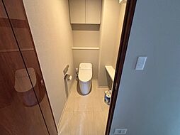 ゆったりとした空間のトイレです
