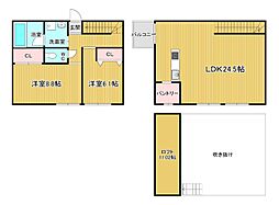 AMABILE 2LDKの間取図画像