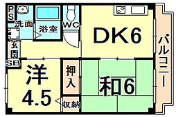 ホワイトハイツ 3階/303