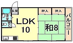 兵庫県伊丹市野間８丁目（賃貸マンション1LDK・3階・40.50㎡） その2