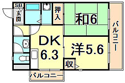 セントラル第2東園田 3階