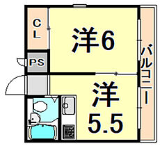 兵庫県伊丹市北野４丁目（賃貸マンション1DK・3階・29.00㎡） その2