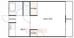 武庫之荘マンション 3階
