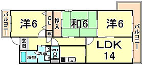 兵庫県尼崎市食満７丁目（賃貸マンション3LDK・2階・66.05㎡） その2