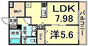 兵庫県伊丹市鴻池２丁目（賃貸アパート1LDK・2階・40.99㎡） その2