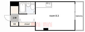 兵庫県伊丹市千僧４丁目（賃貸マンション1R・2階・19.00㎡） その2