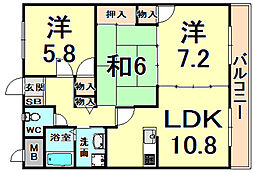 福知山線 中山寺駅 バス7分 鴻池下車 徒歩6分