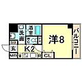 シティフラット尼崎3階5.5万円