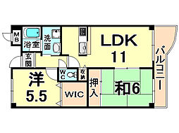 レシオ西園田 3階