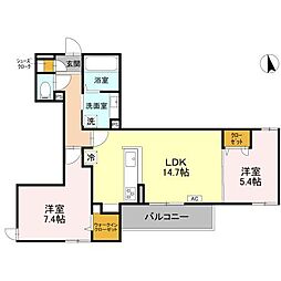アンバーキューブＣ 2階