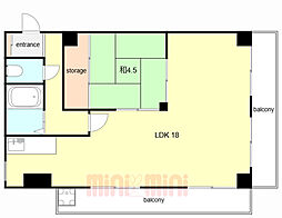 グレイスハイツ御蔵菅原 5階/501
