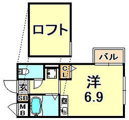 ヴィレッタ魚崎II 1階