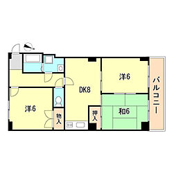 ロイヤルコートナグラ 3階/302