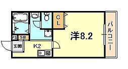 御影雅ハイツ 2階