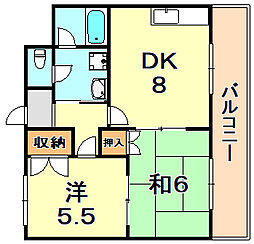 ベルシャンテ美山台 2階