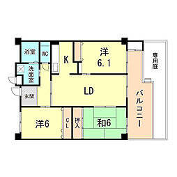 ルネスボヌール 1階