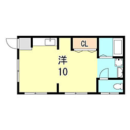 間取図画像 ワンルーム