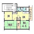 伊川谷住宅4号4階4.1万円