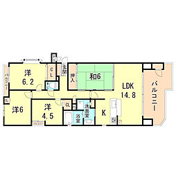 間取図画像 4LDK